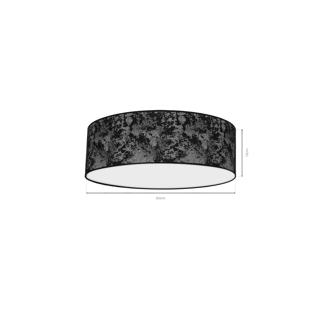 Lampa Sufitowa SATINO SILVER 3xE27 Ø60cm Milagro - obrazek 7