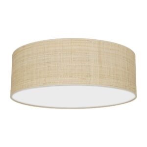 Lampa sufitowa Marshall 3xE27 Ø50cm Biały/Rattan Milagro
