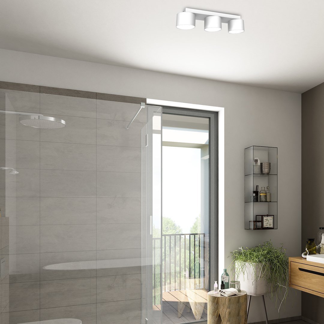 Lampa sufitowa Dixie 3xGX53 Biały Milagro - obrazek 4