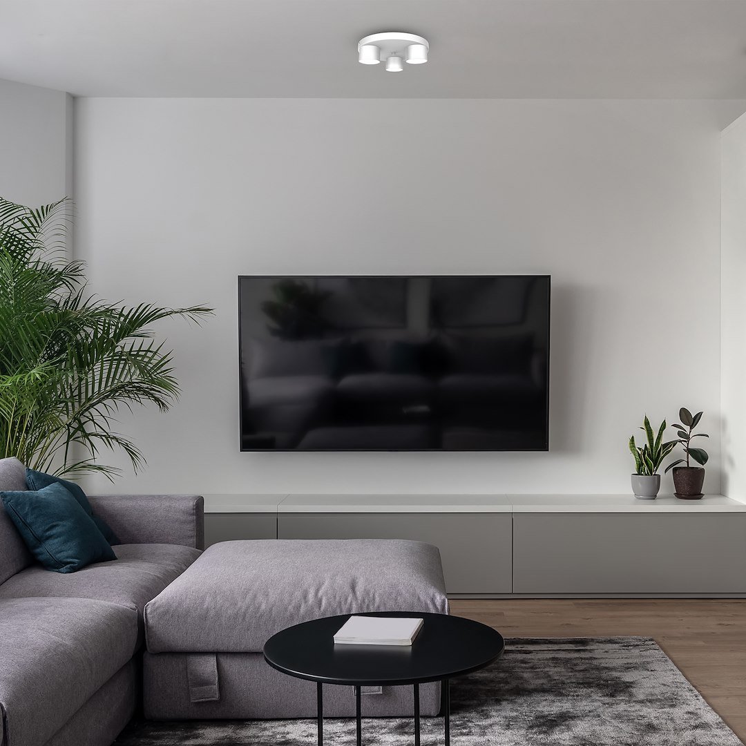 Lampa sufitowa Dixie 3xGX53 Biały Milagro - obrazek 5