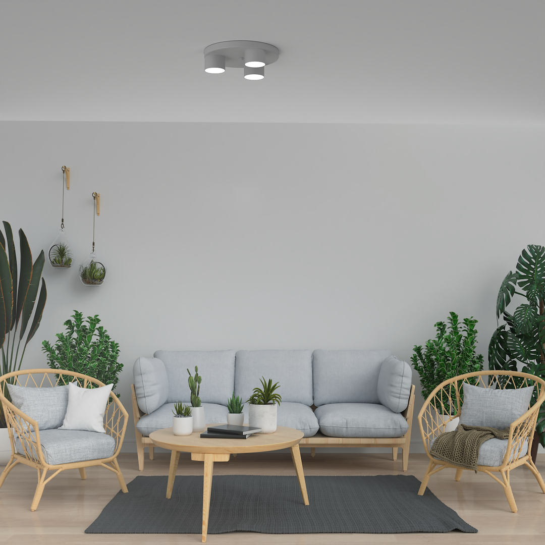 Lampa sufitowa Dixie 3xGX53 Biały Milagro - obrazek 9