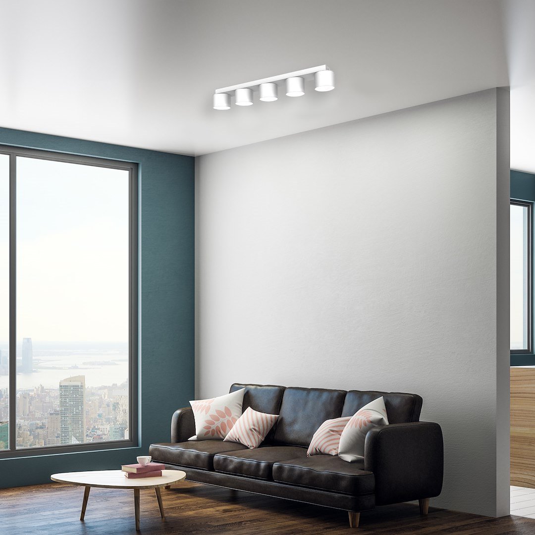 Lampa sufitowa Dixie 5xGX53 Biały Milagro - obrazek 6