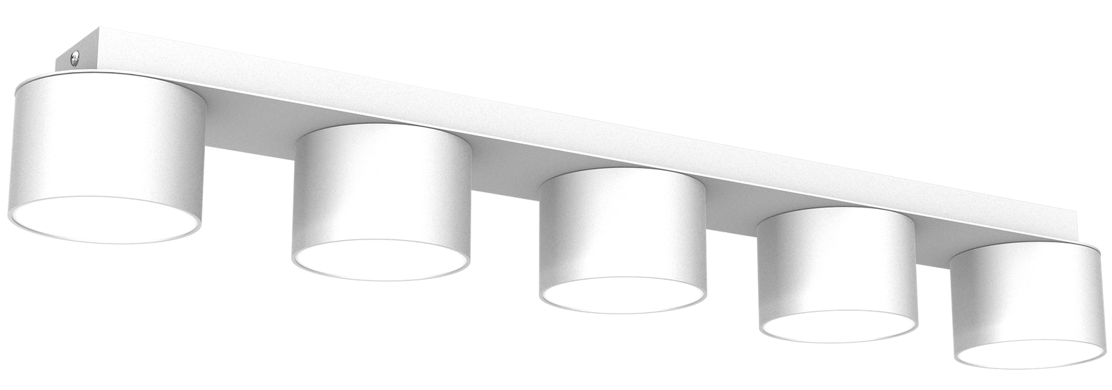 Lampa sufitowa Dixie 5xGX53 Biały Milagro - obrazek 7