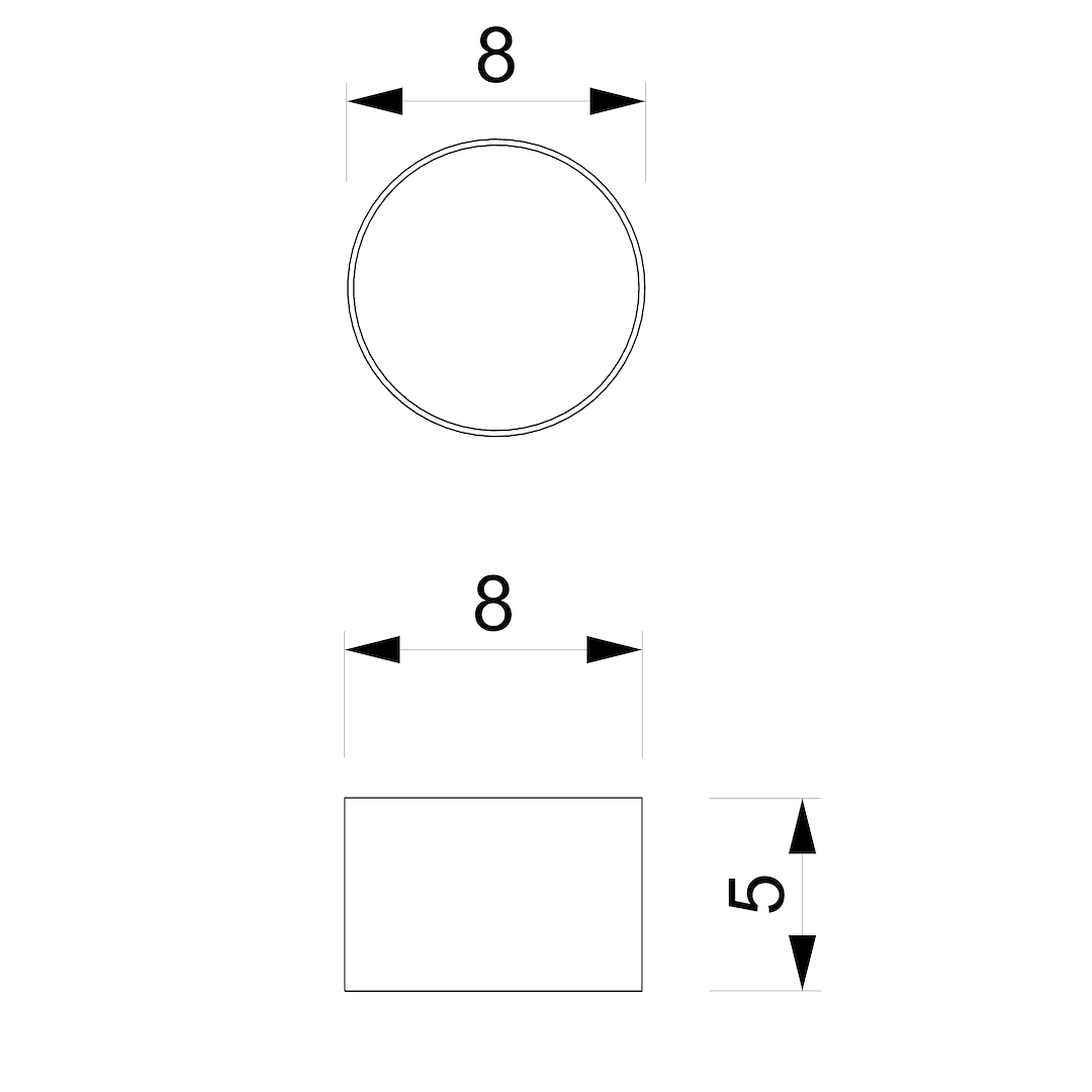 Lampa sufitowa DIXIE Black 1xGX53 Milagro - obrazek 8