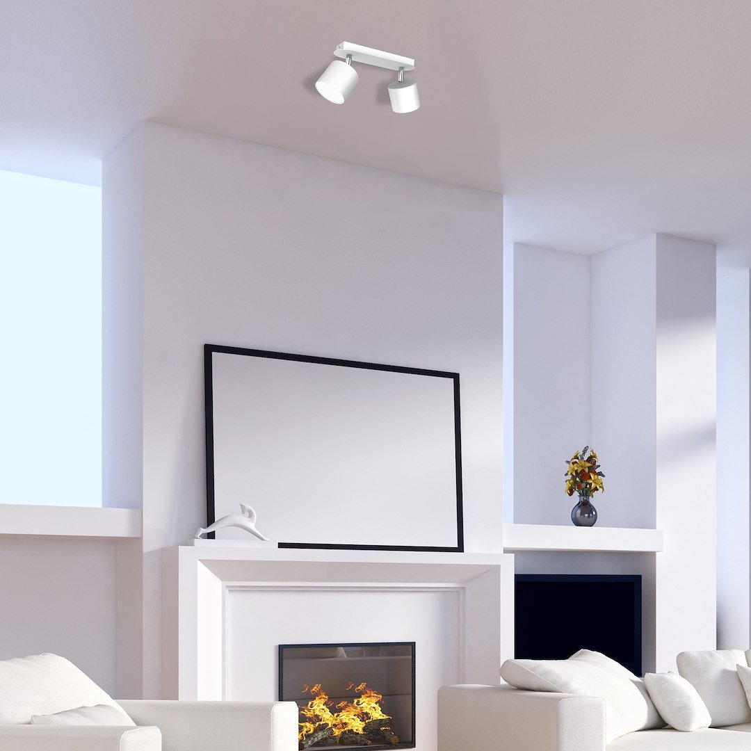 Lampa sufitowa Dixie 2xGX53 Biały Milagro - obrazek 3