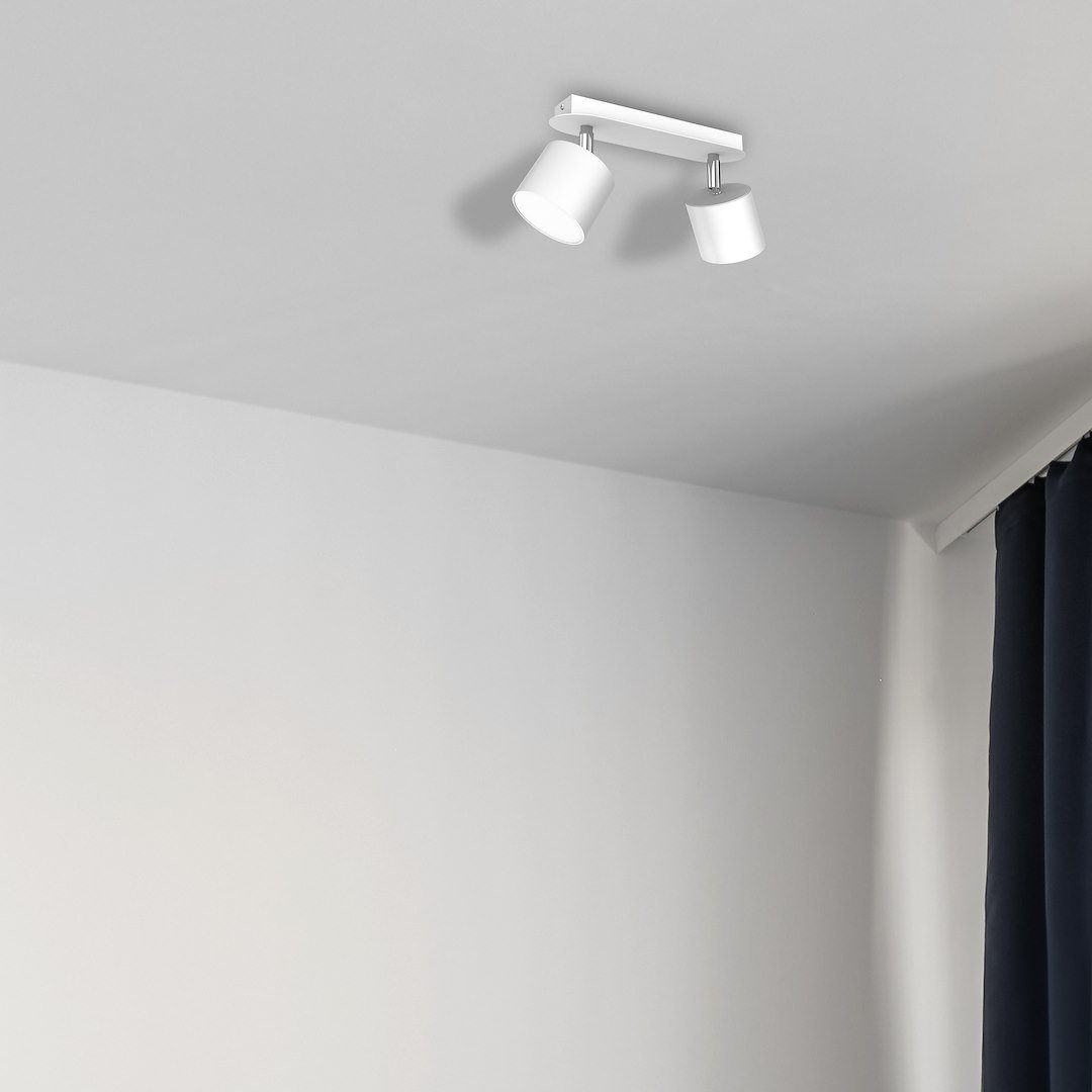 Lampa sufitowa Dixie 2xGX53 Biały Milagro - obrazek 4