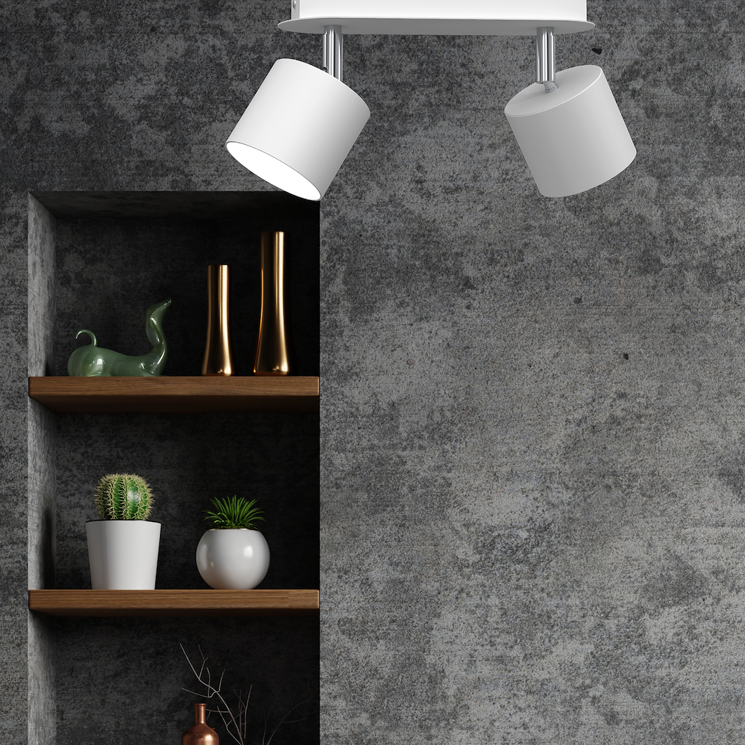 Lampa sufitowa Dixie 2xGX53 Biały Milagro - obrazek 6