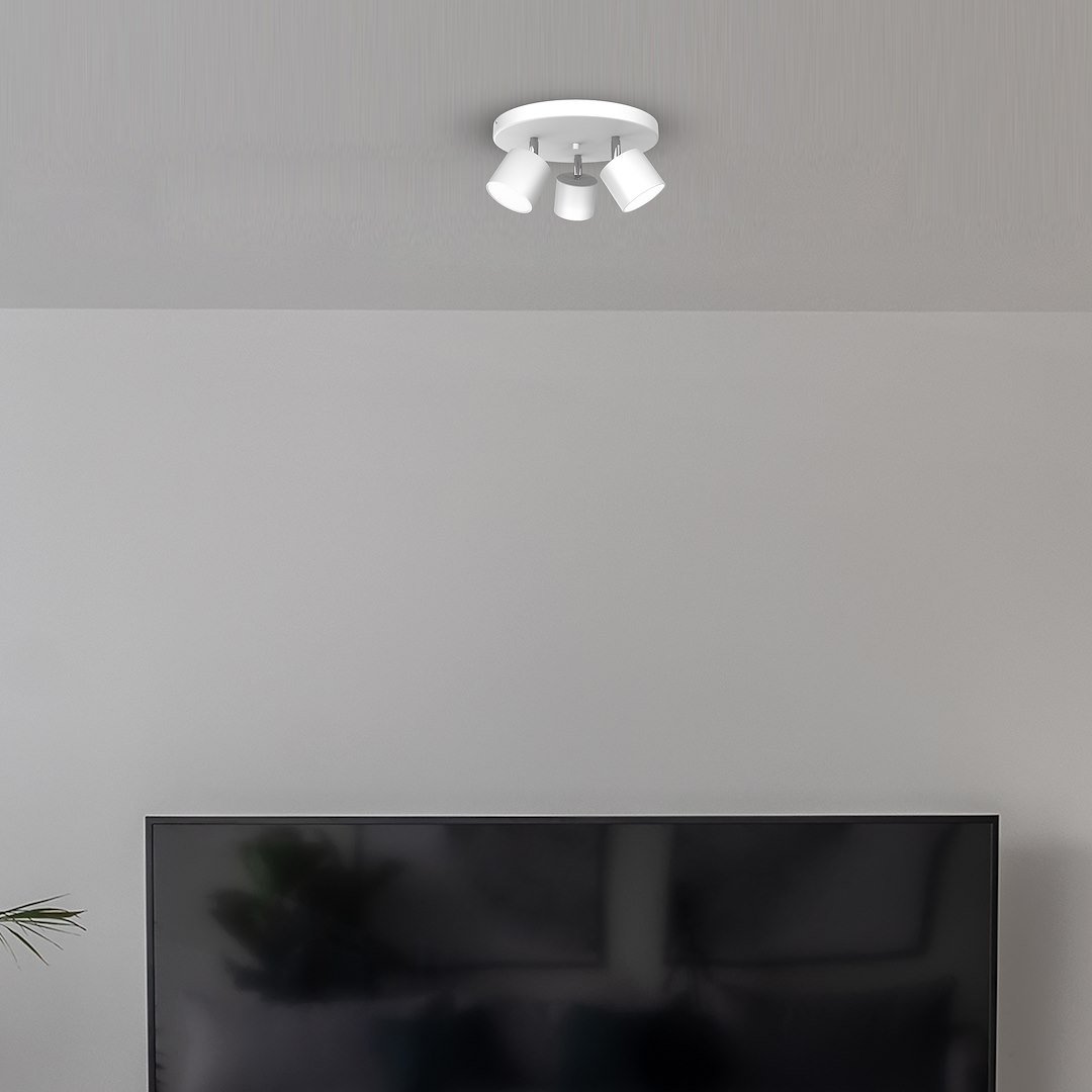 Lampa sufitowa Dixie 3xGX53 Biały Milagro - obrazek 4