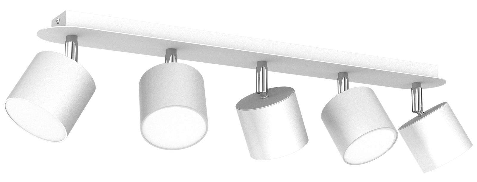 Lampa sufitowa Dixie 5xGX53 Biały Milagro - obrazek 5