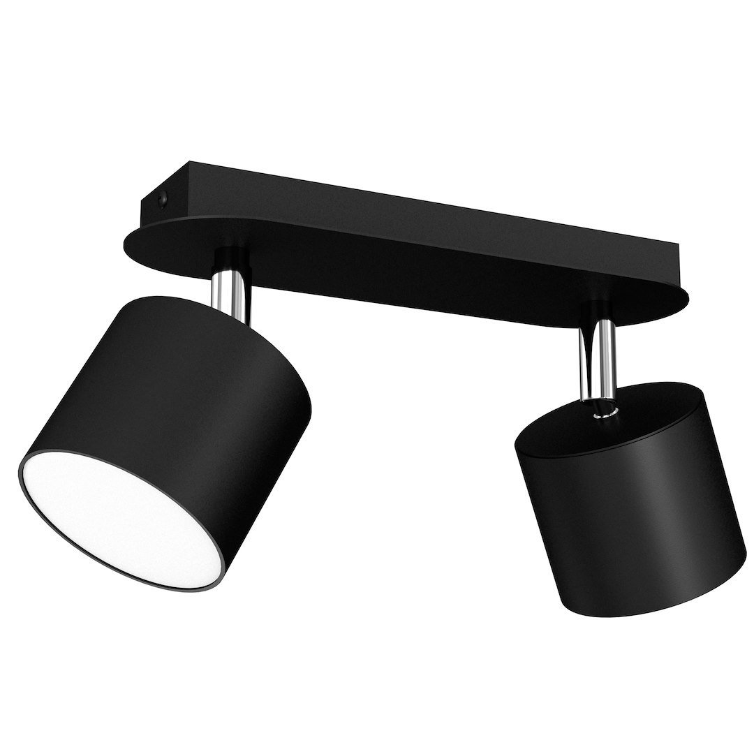 Lampa sufitowa DIXIE BLACK 2xGX53 Milagro - obrazek 2