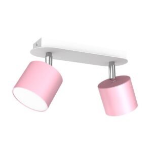Lampa sufitowa DIXIE PINK 2xGX53 Milagro