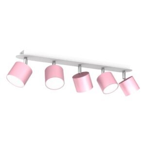 Lampa sufitowa DIXIE PINK 5xGX53 Milagro