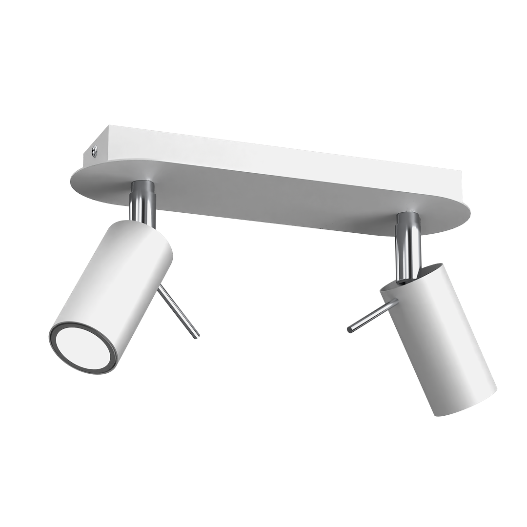 Lampa sufitowa Preston 2x mini GU10 Biały/Chrom Milagro - obrazek 6