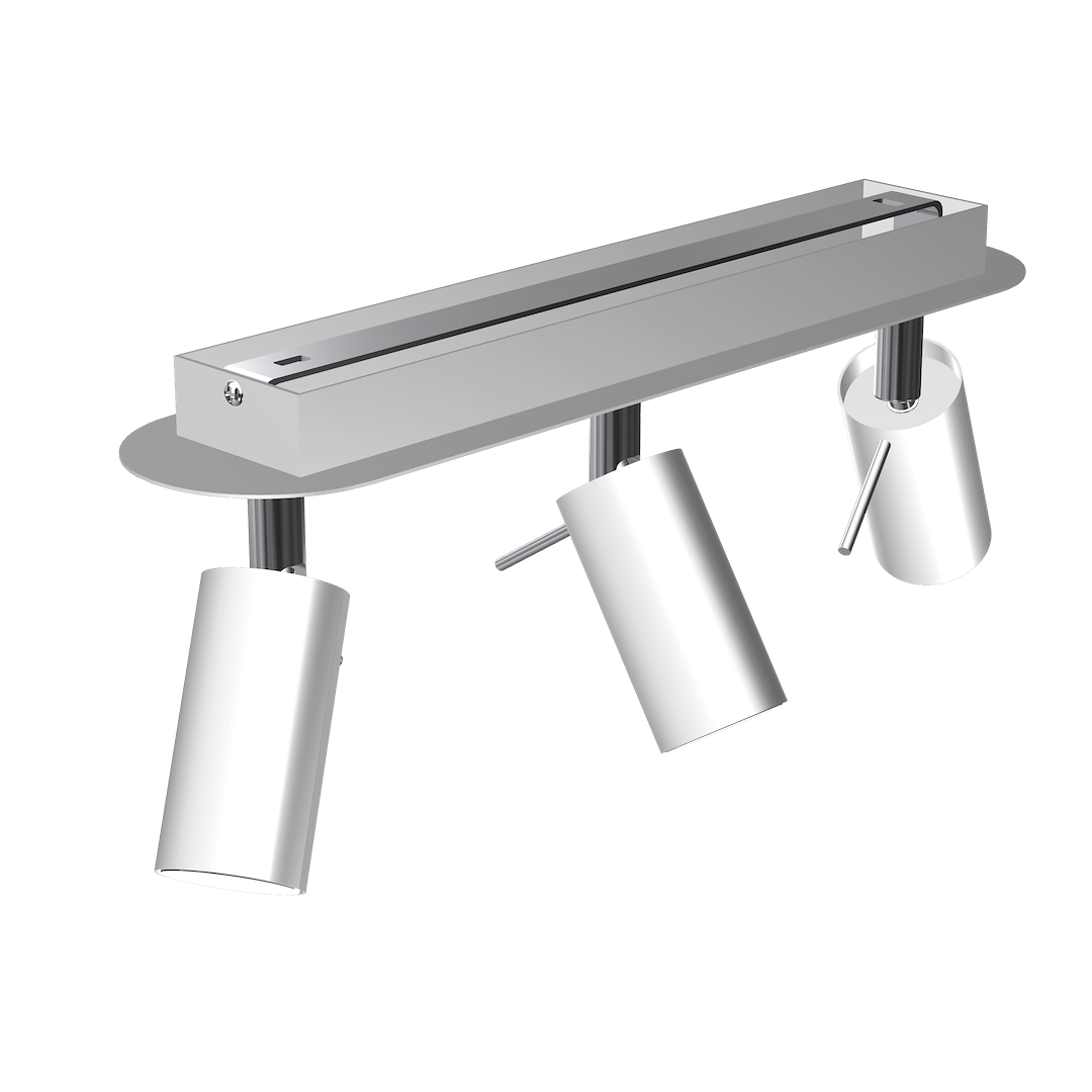 Lampa sufitowa Preston 3x mini GU10 Biały/Chrom Milagro - obrazek 7