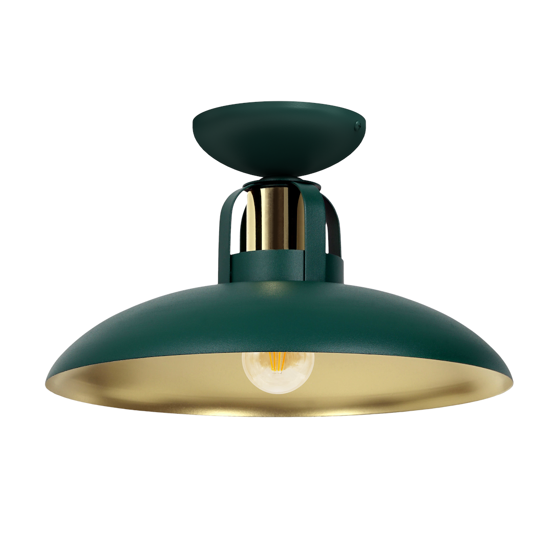 Lampa sufitowa FELIX GREEN/GOLD 1xE27 Milagro - obrazek 5