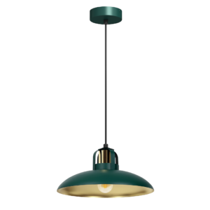 Lampa wisząca FELIX GREEN/GOLD 1xE27 Milagro