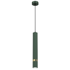 Lampa wisząca JOKER GREEN/GOLD 1xGU10 Milagro