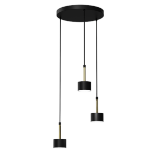 Lampa wisząca ARENA BLACK/GOLD 3xGX53 Milagro