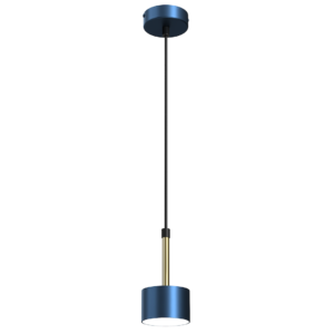 Lampa wisząca ARENA BLUE/GOLD 1xGX53 Milagro
