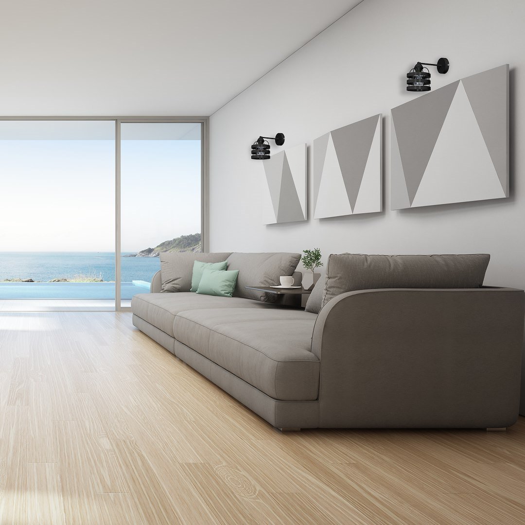 Kinkiet LARS BLACK 1xE27 Milagro - obrazek 5