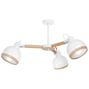 Żyrandol OVAL WHITE 3xE27 Milagro