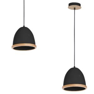 Lampa wisząca STUDIO BLACK 1xE27 Milagro