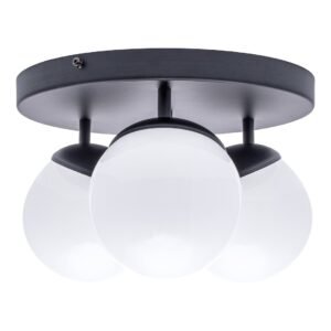 Lampa sufitowa SFERA BLACK 3xE14 Milagro