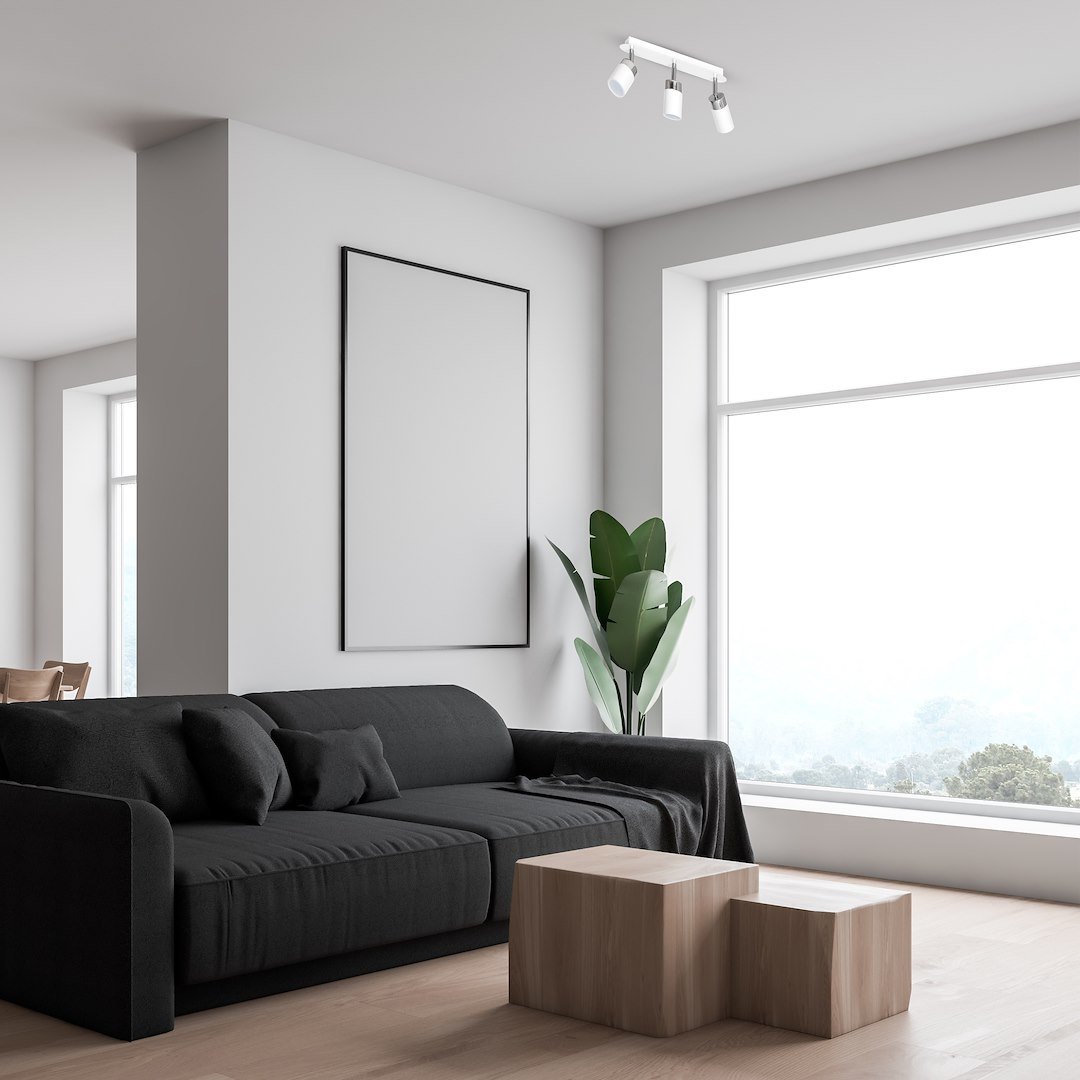 Lampa sufitowa Joker 3xGU10 Biały/Chrom Milagro - obrazek 5