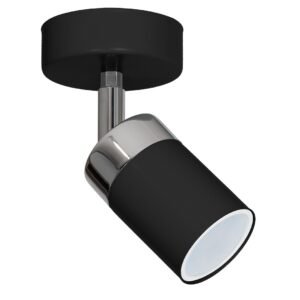 Kinkiet JOKER BLACK/CHROME 1xGU10 Milagro