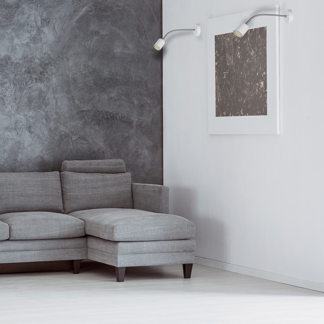 Kinkiet Maxi 1xGU10 Biały Milagro - obrazek 3