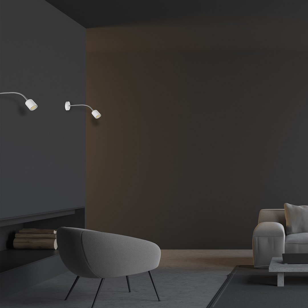 Kinkiet Maxi 1xGU10 Biały Milagro - obrazek 5