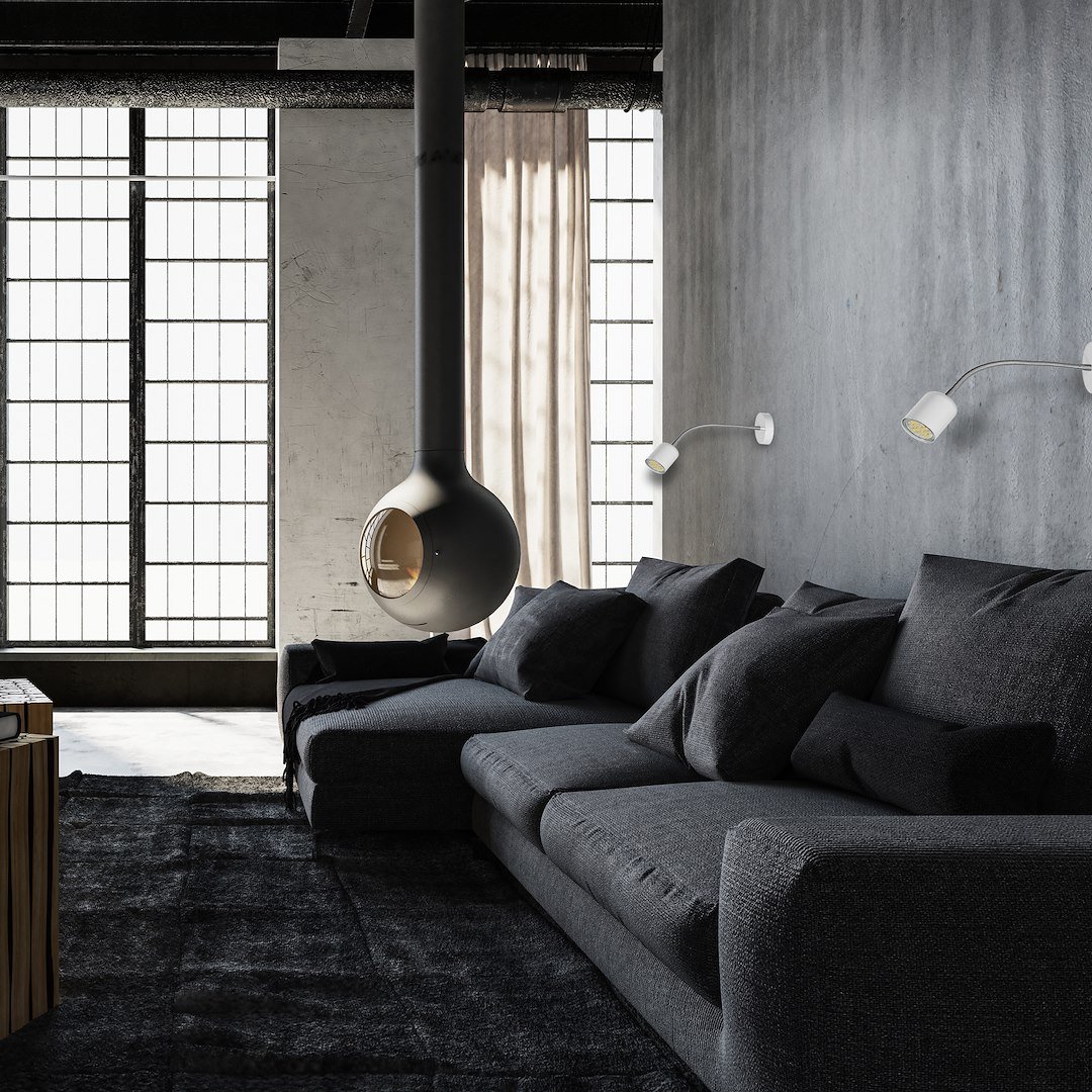 Kinkiet Maxi 1xGU10 Biały Milagro - obrazek 6