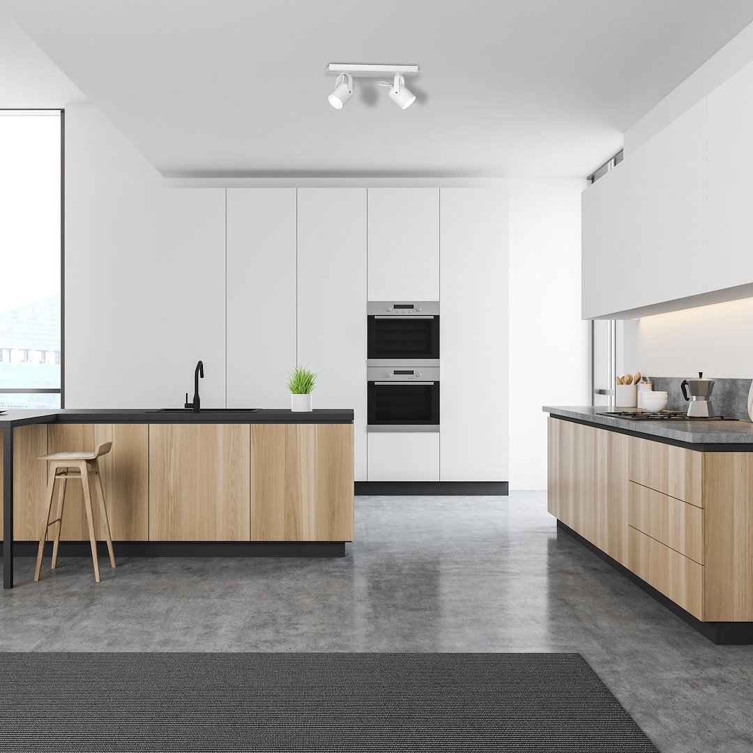 Lampa sufitowa Pico 2xGU10 Biały Milagro - obrazek 4