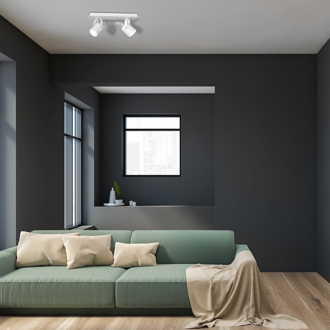 Lampa sufitowa Pico 2xGU10 Biały Milagro - obrazek 5