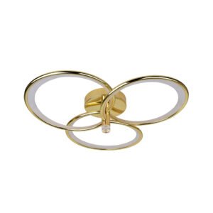 Azina 3 Plafon złota LED Light Prestige