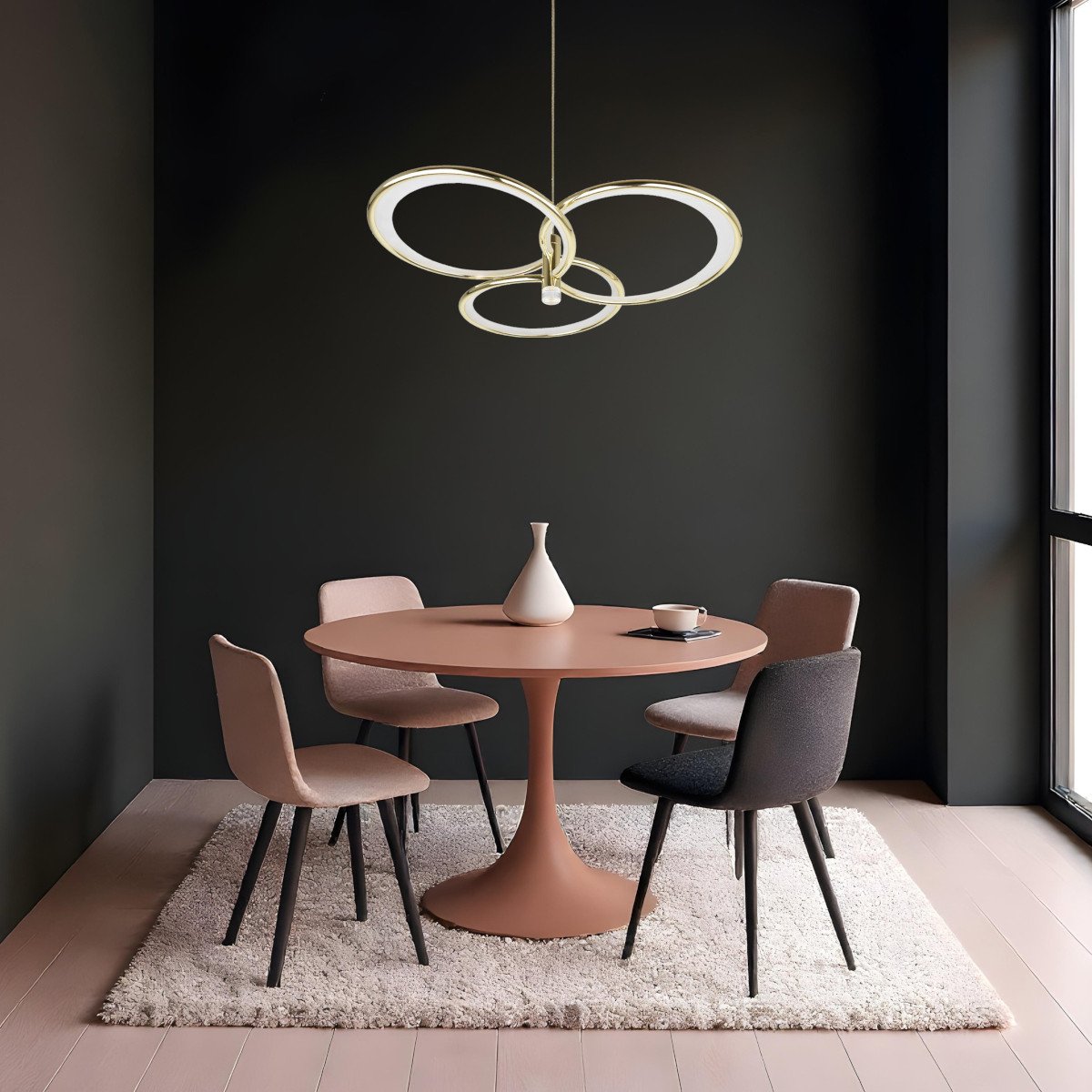 Azina 3 Wisząca złota LED Light Prestige - obrazek 2