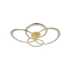 Azina 4 Plafon złota LED Light Prestige