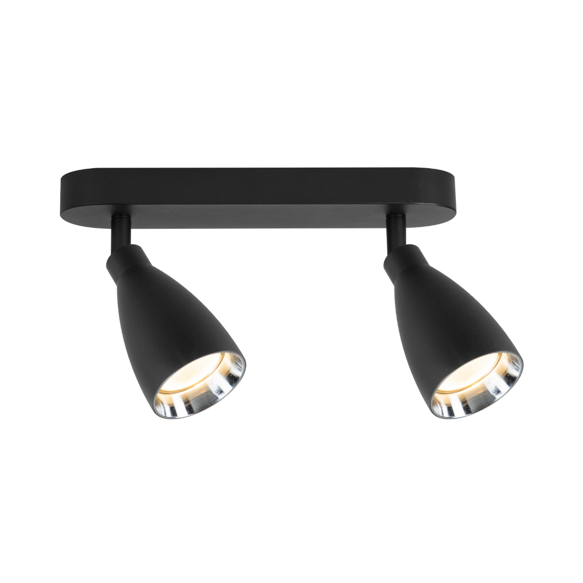 Campana 2 spot czarny 2xGU10 Light Prestige - obrazek 2