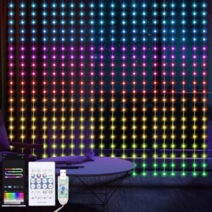 Kurtyna Wizard Kulka 2*2m 400LED RGB Milagro