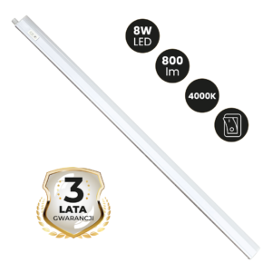 Listwa LED Vito T5 8W 4000K 60cm Milagro