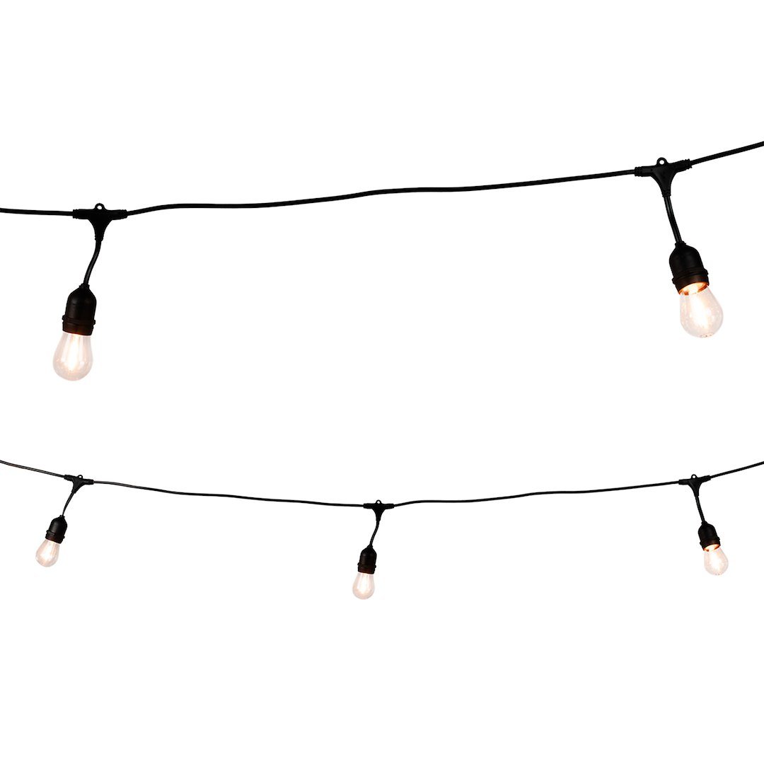 Girlanda zewnętrzna Summer Time 6,6m S14 Filament 2200K 36V 10xE27 IP44 Milagro - obrazek 2