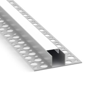 Profil LED wpuszczany GK2 zestaw z kloszem mlecznym 2m Milagro