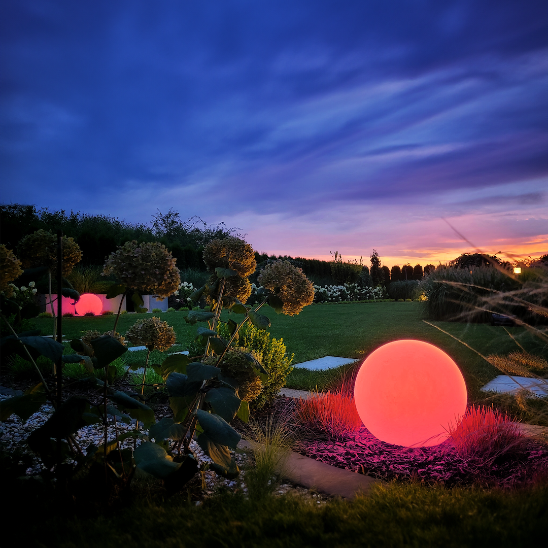 Kula Ogrodowa Globo Fi600 + Żarówka RGB A60 10W + Pilot Milagro - obrazek 3