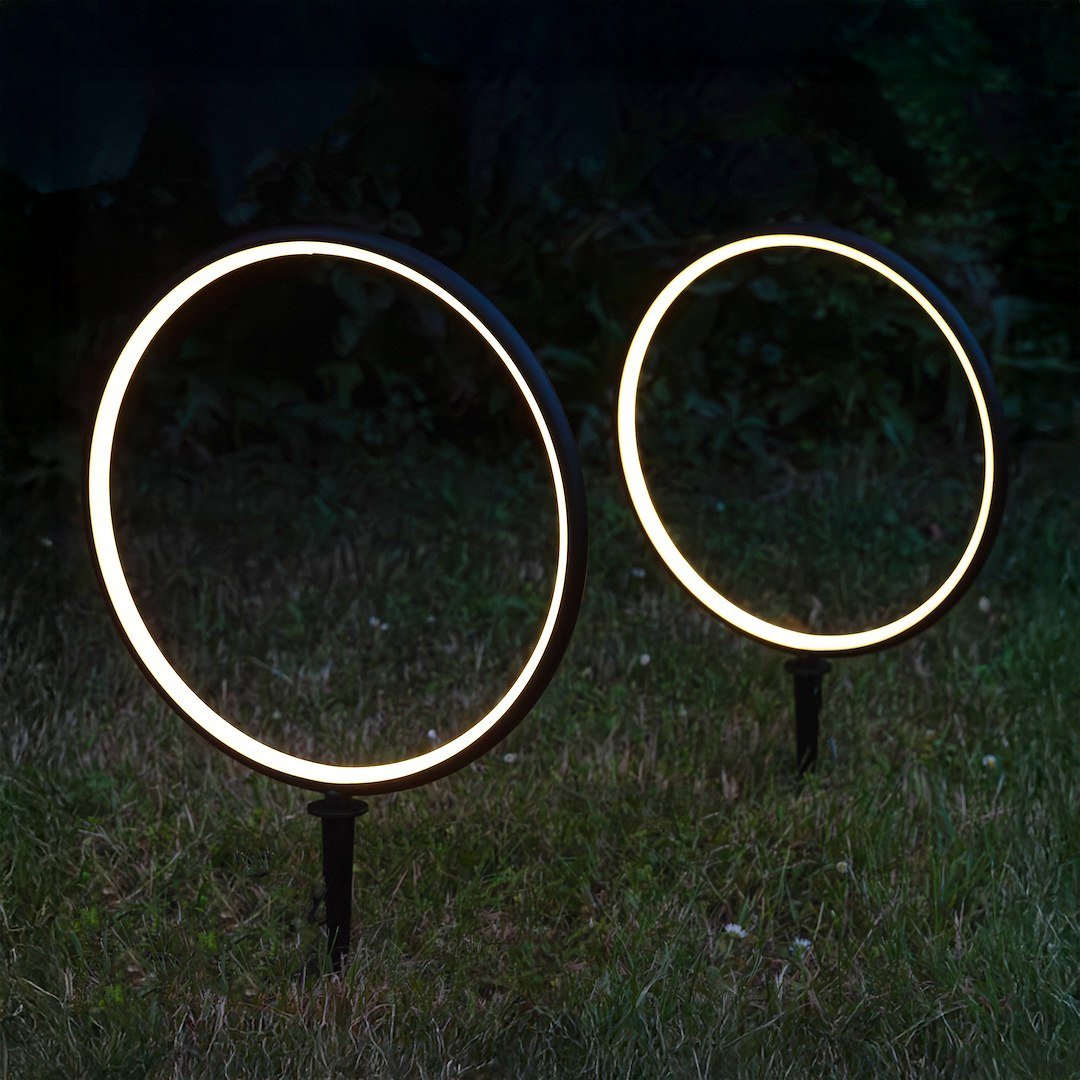 Lampa Solarna Rings 2x1,5W 2x25lm 3000K Milagro - obrazek 3