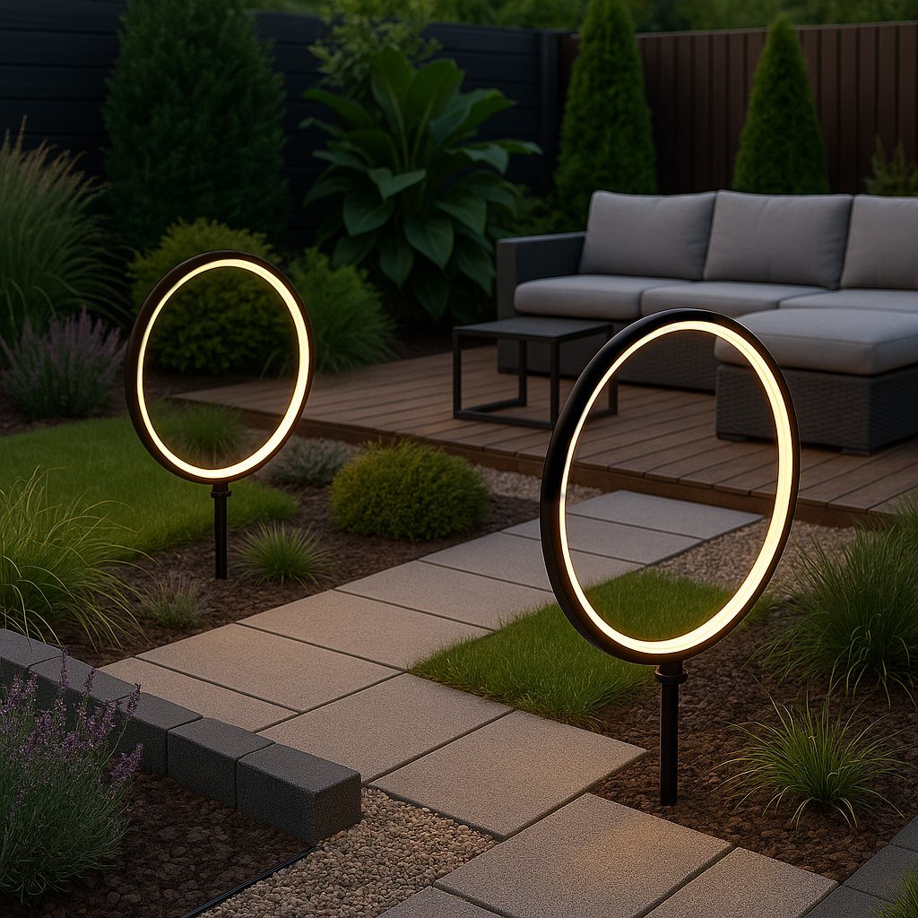 Lampa Solarna Rings 2x1,5W 2x25lm 3000K Milagro - obrazek 6