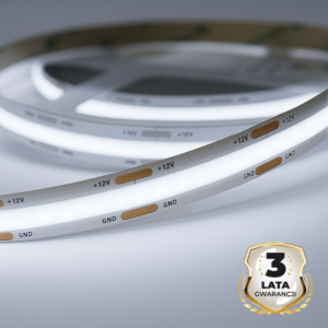 Taśma COB 5W/460lm/320/m  6500K IP20 12V 30m Milagro