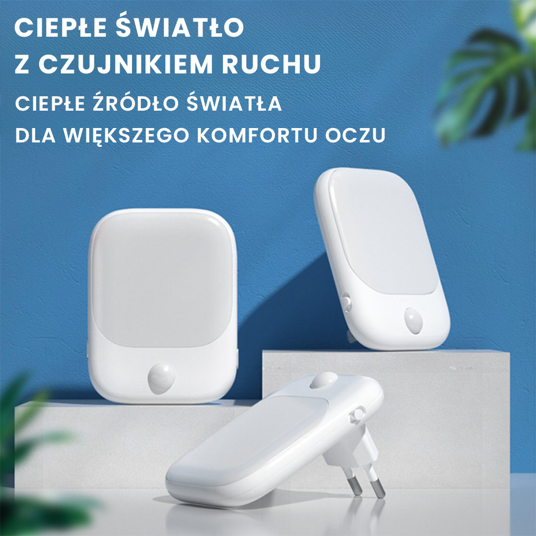 Lampka Wtykowa Pati 2700K + PIR Milagro - obrazek 3