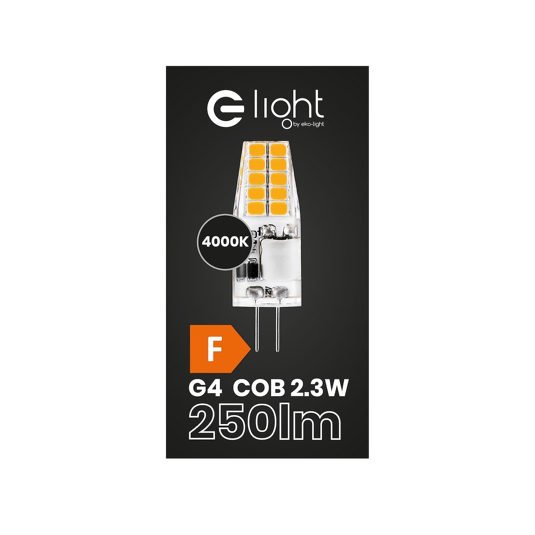 Żarówka LED 2,3W G4 12V 4000K Silikon Milagro - obrazek 2