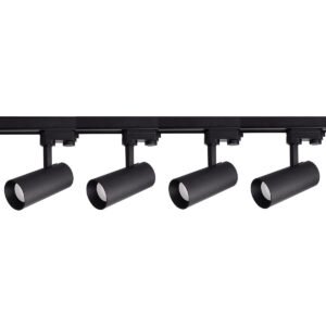 Zestaw oświetlenia szynowego Ice SET 3F czarny 4xGU10 Light Prestige