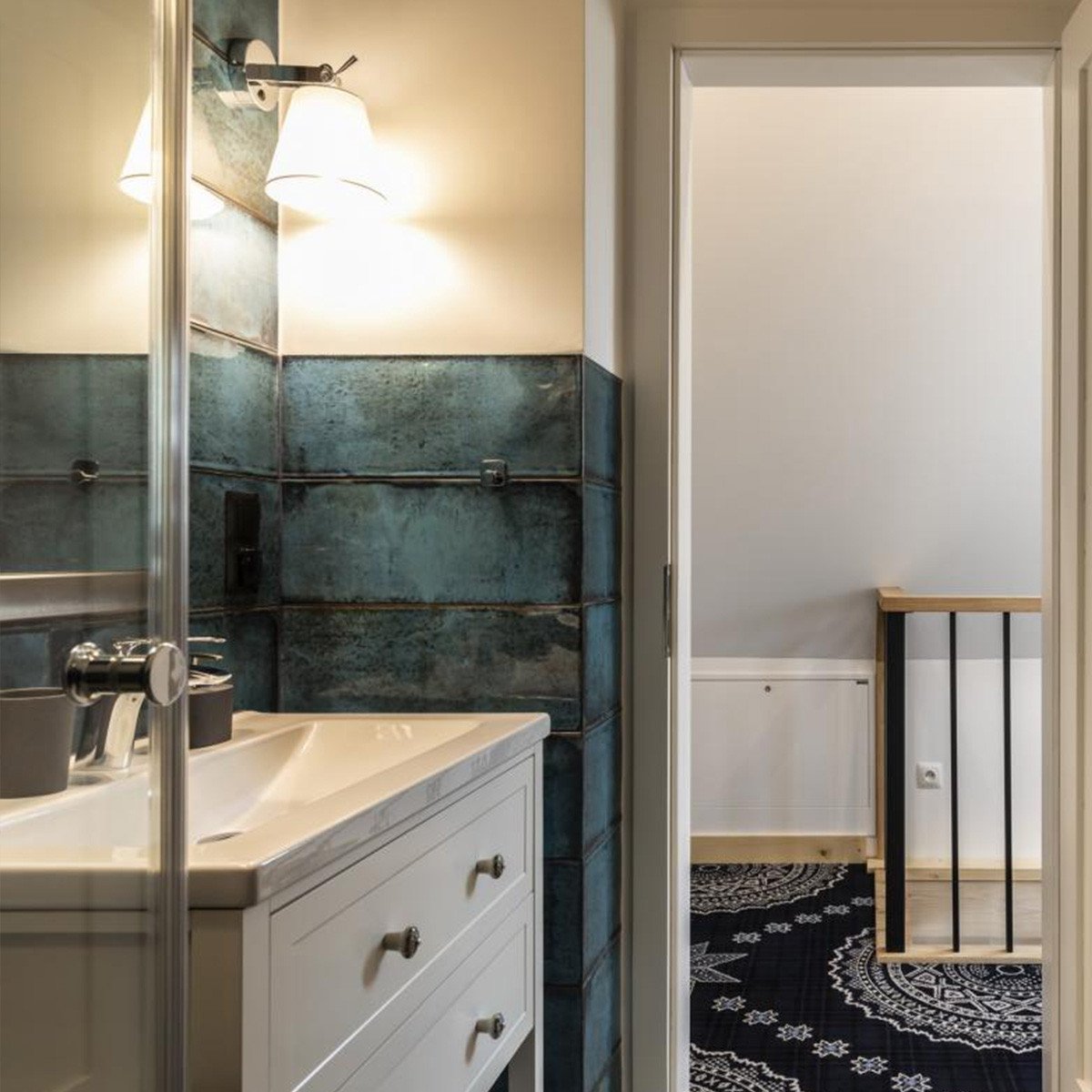 Kinkiet Bali biały 1xE27 Light Prestige - obrazek 5